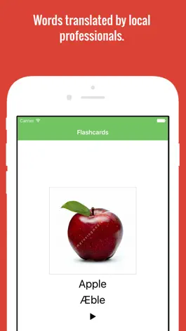 Game screenshot Danish Flashcards with Pictures Lite mod apk