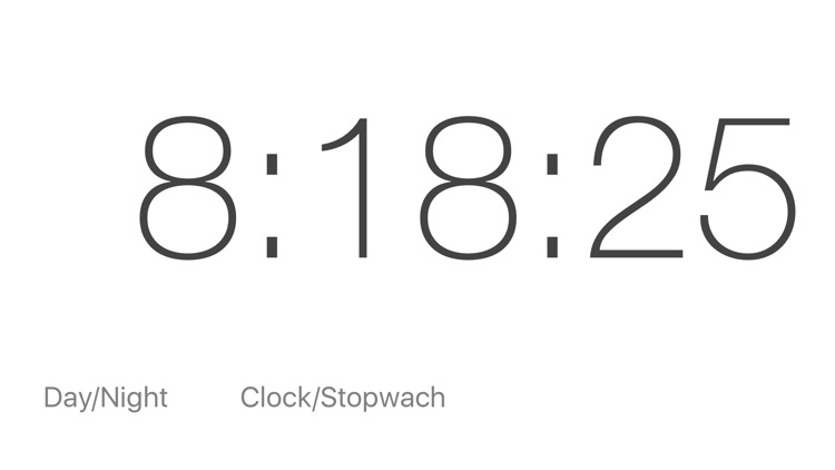 Big clock  -Day & Night mode-