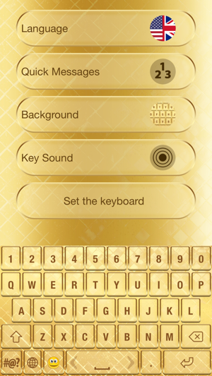 豪華 金鍵盤 - 換主題 表情符號 和 字體(圖4)-速報App