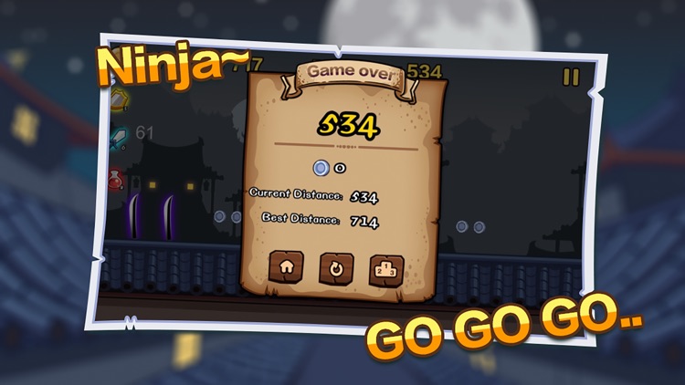 Ninja Roof Runner screenshot-4