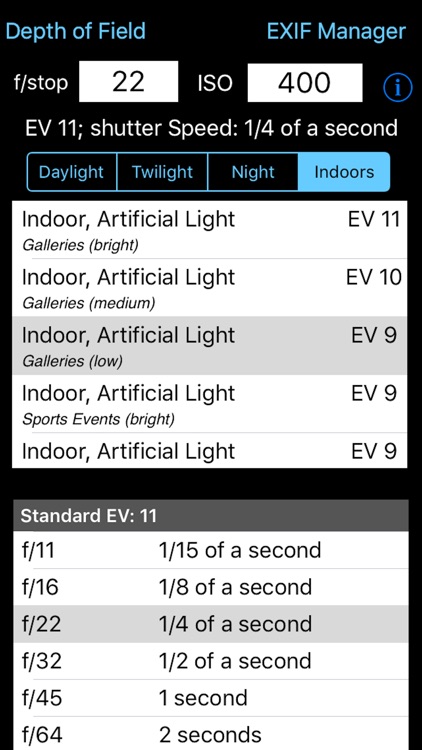 Exposure Calculator screenshot-3