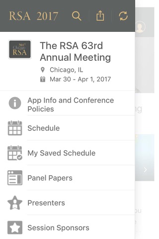 The RSA 63rd Annual Meeting screenshot 3