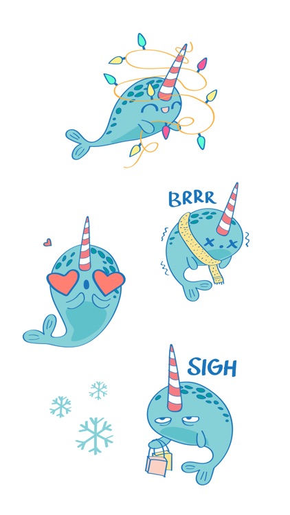 Dreamy the Narwhal - Xmas Edition