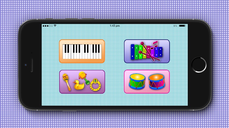 Kids Musical Instruments - Kids piano sound touch