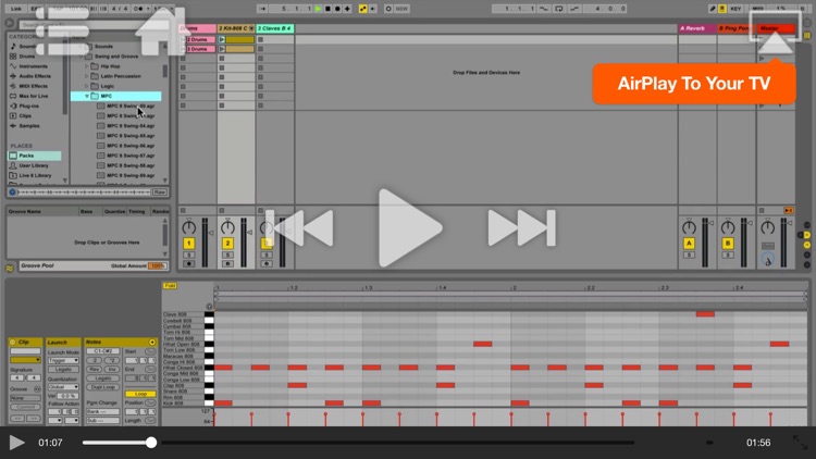 FastTrack™ For Ableton Live Groove Pool screenshot-3