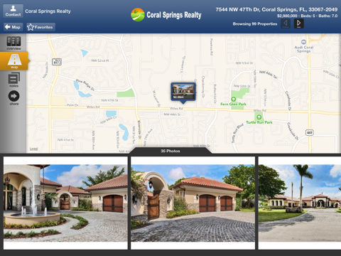 Coral Springs Realty for iPad screenshot 3