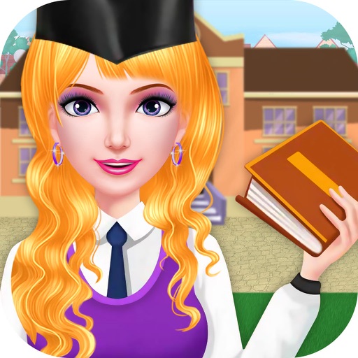 School Girl Makeover and Spa salon iOS App