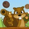 Squirrel vs zombies is a puzzle strategy Tower Defense game