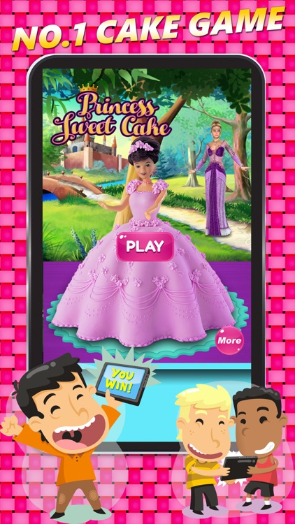 Princess Sweet Cake Maker Kids Cooking Game