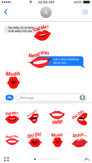 Sexy Lips Stickers(圖3)-速報App