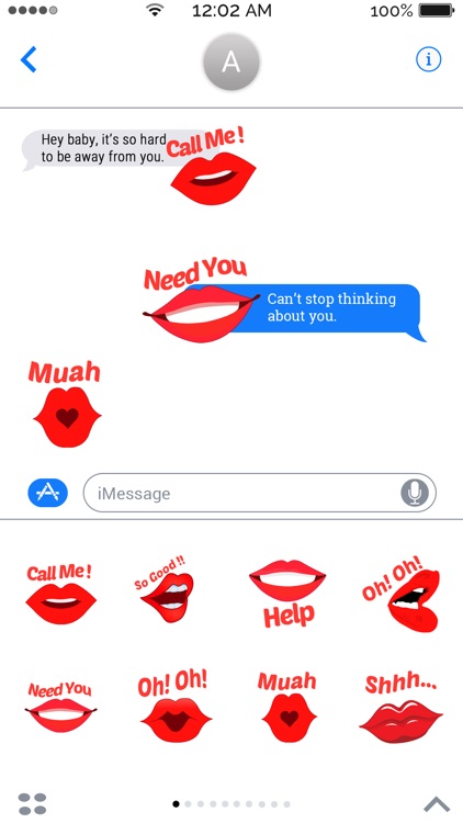 Sexy Lips Stickers