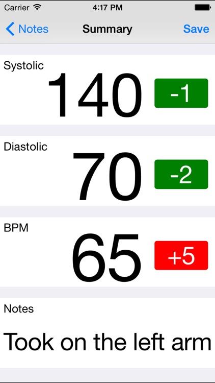 Goal Blood Pressure screenshot-4