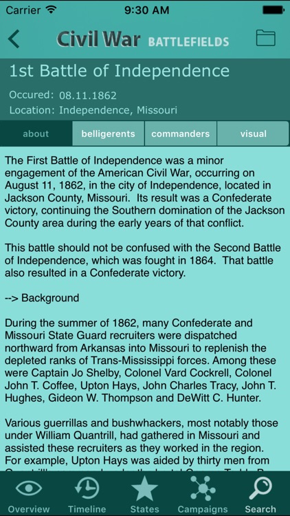 Civil War Battlefields screenshot-4