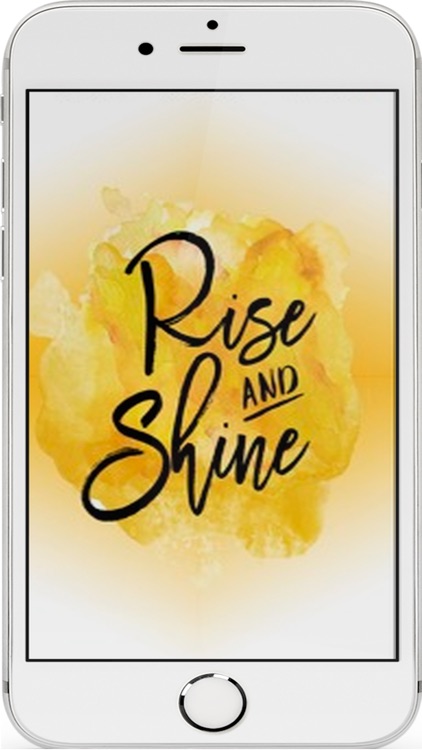 #RiseANDShine