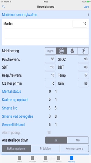 ESS Efficacy Safety Score. Postoperativ monit syst(圖3)-速報App