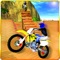 Moto Bike Racing Beach Stunt