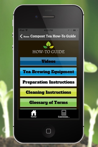 The Original Compost Tea Calculator screenshot 4