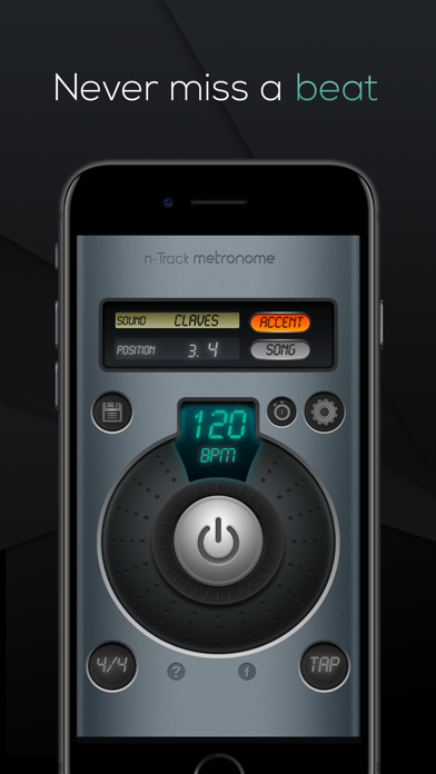 How to cancel & delete n-Track Metronome from iphone & ipad 1