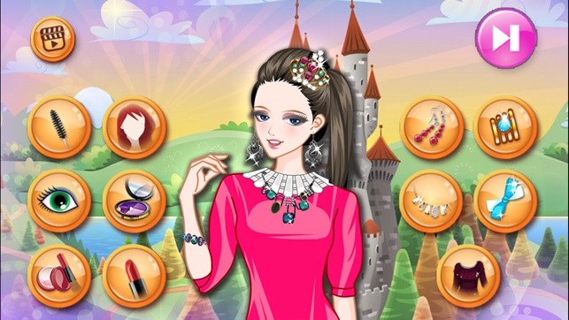 Purple Sky: Cinderella Makeup. Dressup a princess(圖2)-速報App