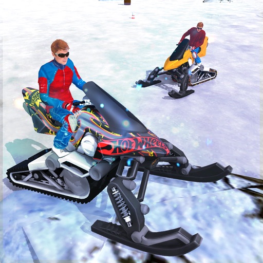 Snowmobile Crazy Crash Derby 3D Icon