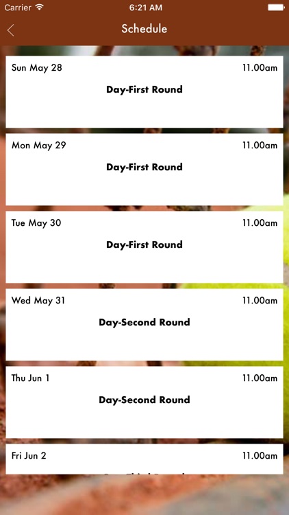 Free Schedule of French Open 2017