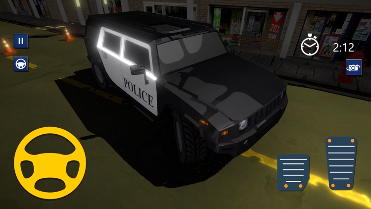 3D Police Car Parking Driver screenshot-4