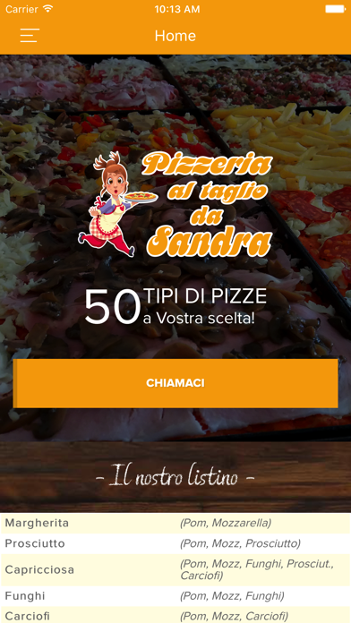 How to cancel & delete Pizzeria da Sandra from iphone & ipad 1