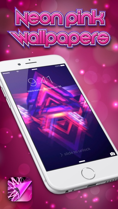 How to cancel & delete Neon Pink Wallpapers from iphone & ipad 1