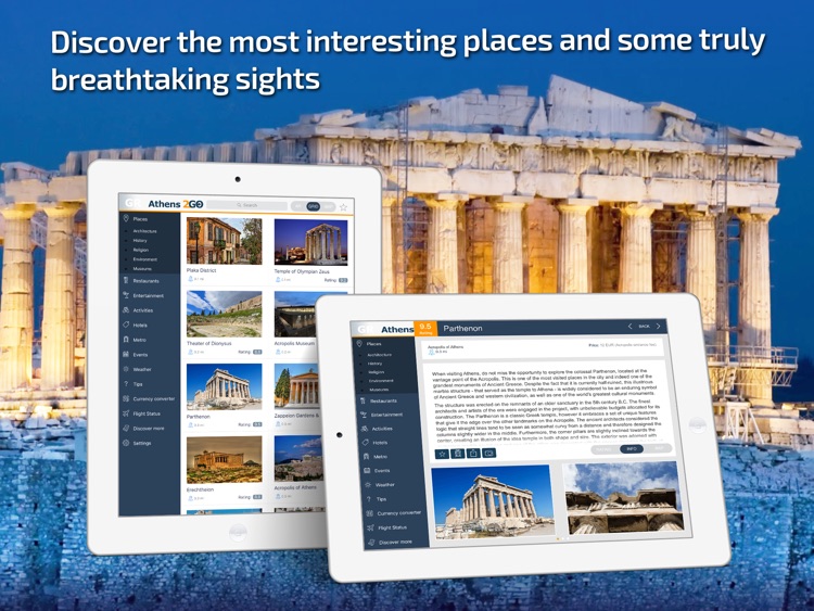 Athens Travel Guide & offline city map