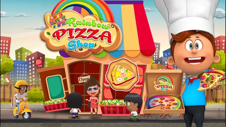 Rainbow Pizza Maker Kids Cooking Game! Pizzeria by Rabia Sarfraz