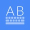 AlphaBoard is a simple keyboard designed for people that have little experience with QWERTY keyboards