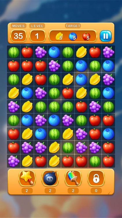 Fruits Drop Match 3 Game screenshot-3