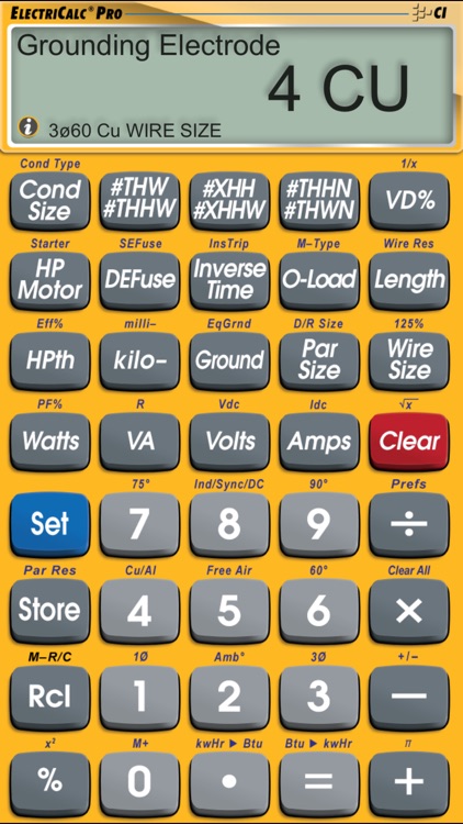 ElectriCalc Pro Advanced NEC Code Calculator screenshot-3
