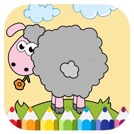 Sheep Coloring Book Game For Kids Version iOS App