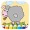 Sheep Coloring Book Game For Kids Version