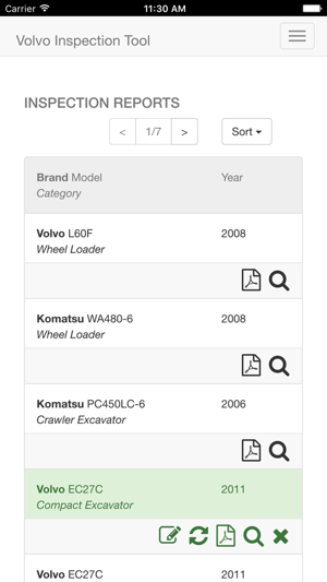 VolvoCE UE Inspection App EMEA(圖3)-速報App