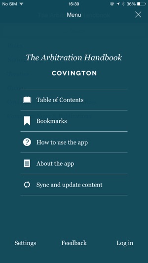 Covington Arbitration Handbook(圖1)-速報App