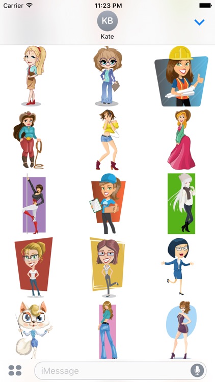 Sexy Girl Stickers