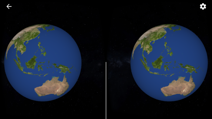 Tiny Planets VR for Cardboard