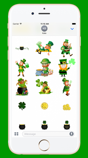 St Patric's Day Stickers for iMessage(圖4)-速報App