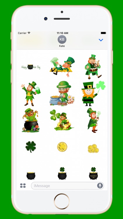 St Patric's Day Stickers for iMessage screenshot-3