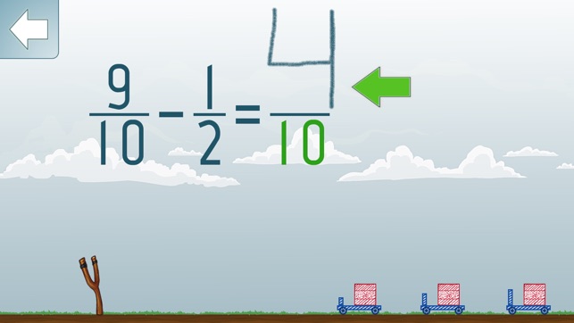 Math Shot Subtract Fractions(圖5)-速報App