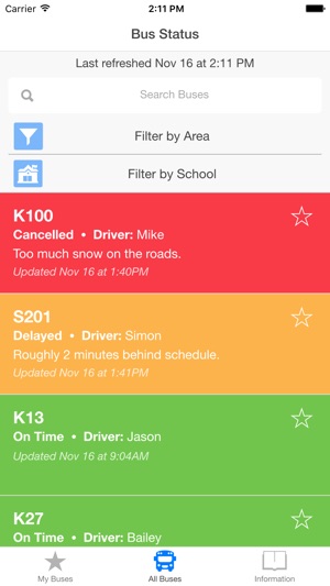 SchoolBusInfo - Bus Status(圖2)-速報App