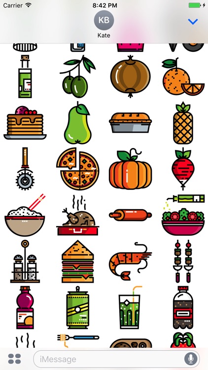Culinary Stickers - Delicious Food Emojis screenshot-3