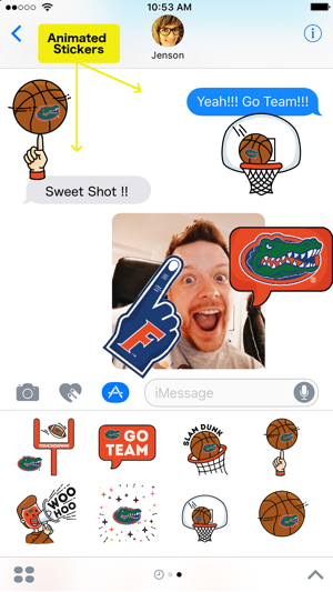 University of Florida Animated+Stickers Pack(圖1)-速報App