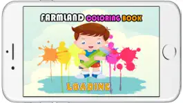 Game screenshot Farmland Coloring Book for Kids mod apk