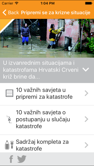 How to cancel & delete Hrvatski Crveni križ from iphone & ipad 3