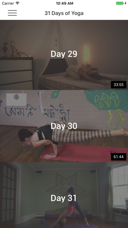 31 Days of Yoga - Yoga Poses, Videos & Meditation