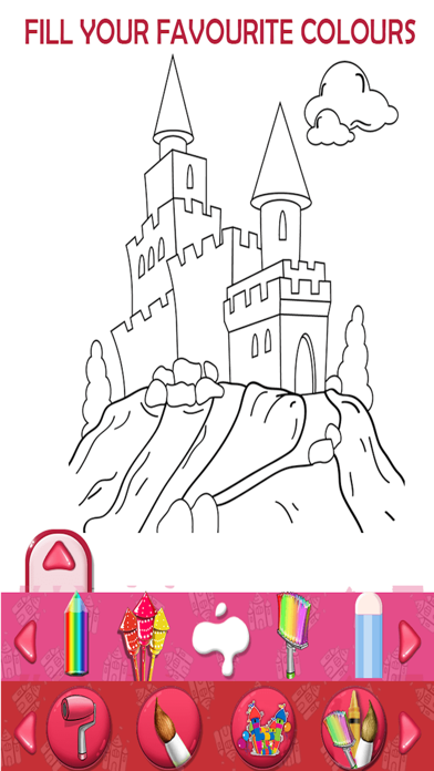 Castle Kids Coloring Book | Apps | 148Apps