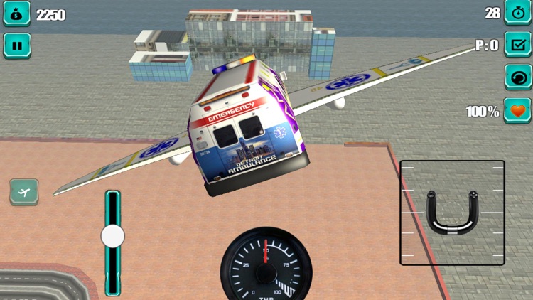 Flying Ambulance Rescue 3D screenshot-3